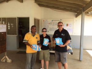 English Readers distributed to Vila North Central School – December 2016
